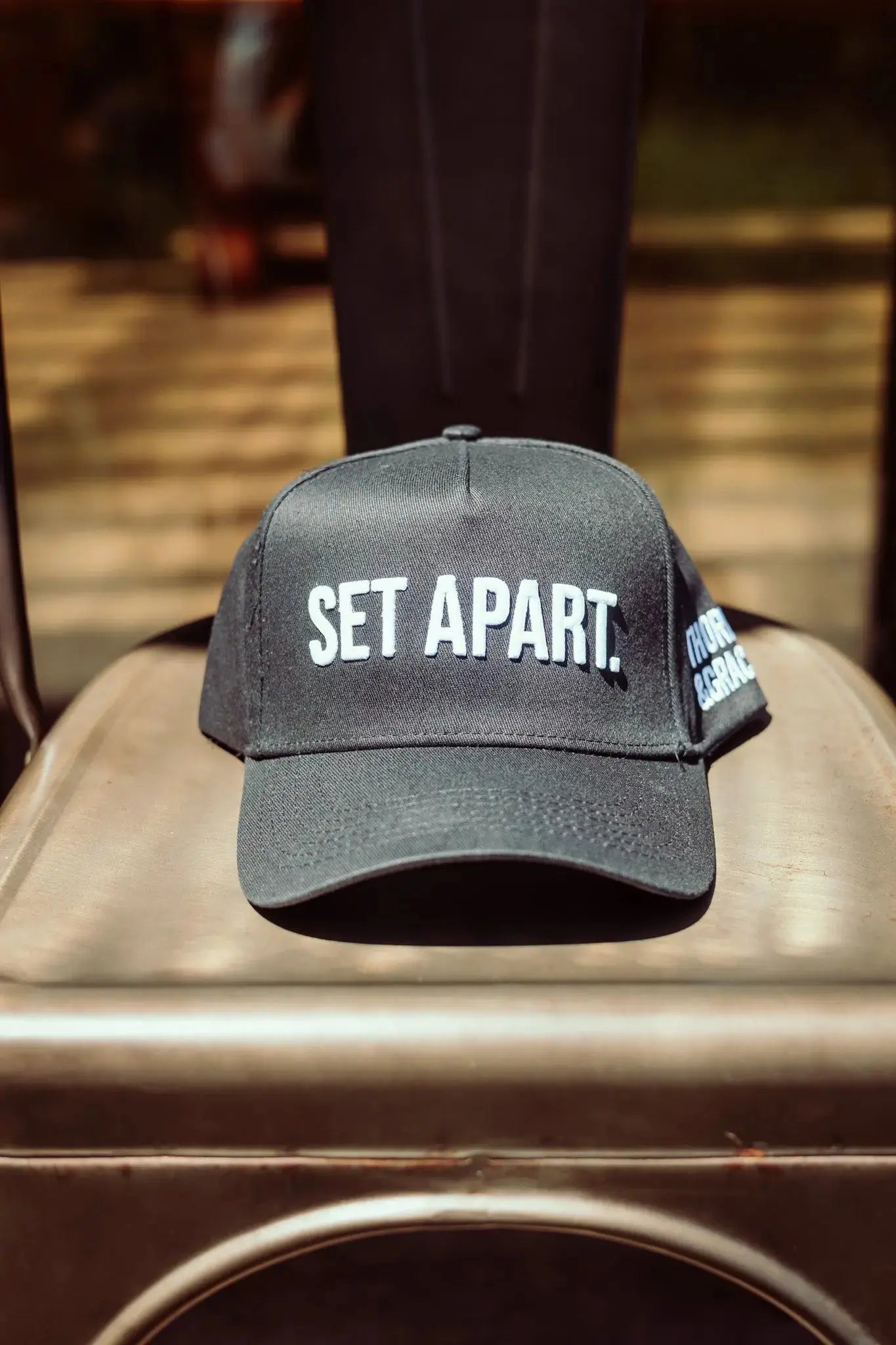 The Set Apart Hat- Structured 5 Panel Snapback - Thorn & Grace