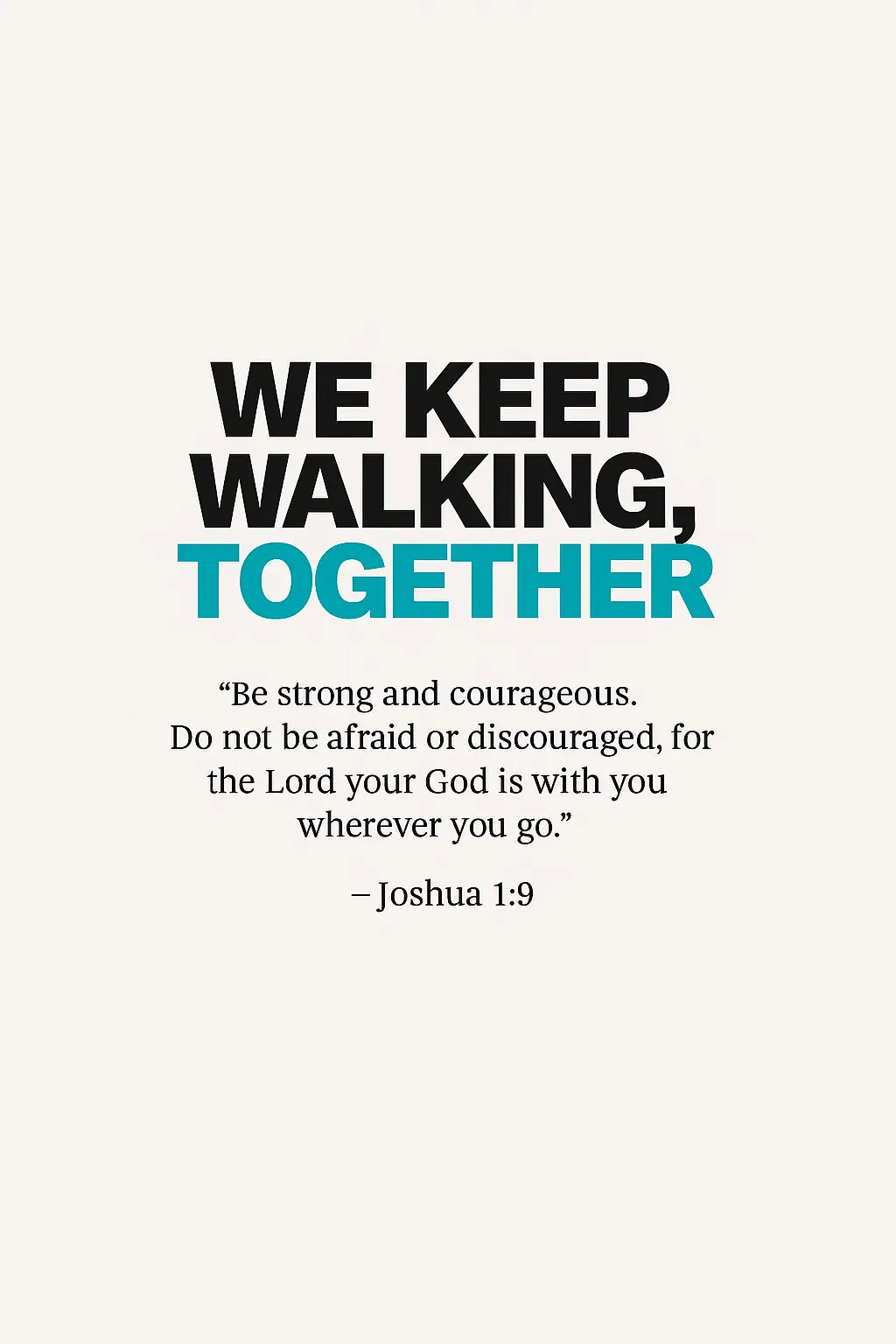 We-Keep-Walking-Together Thorn & Grace