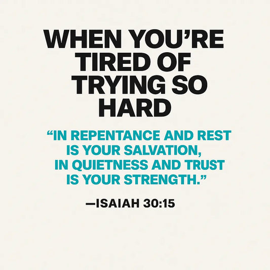 When-You-re-Tired-of-Trying-So-Hard Thorn & Grace