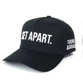 The Set Apart Hat- Structured 5 Panel Snapback - Thorn & Grace