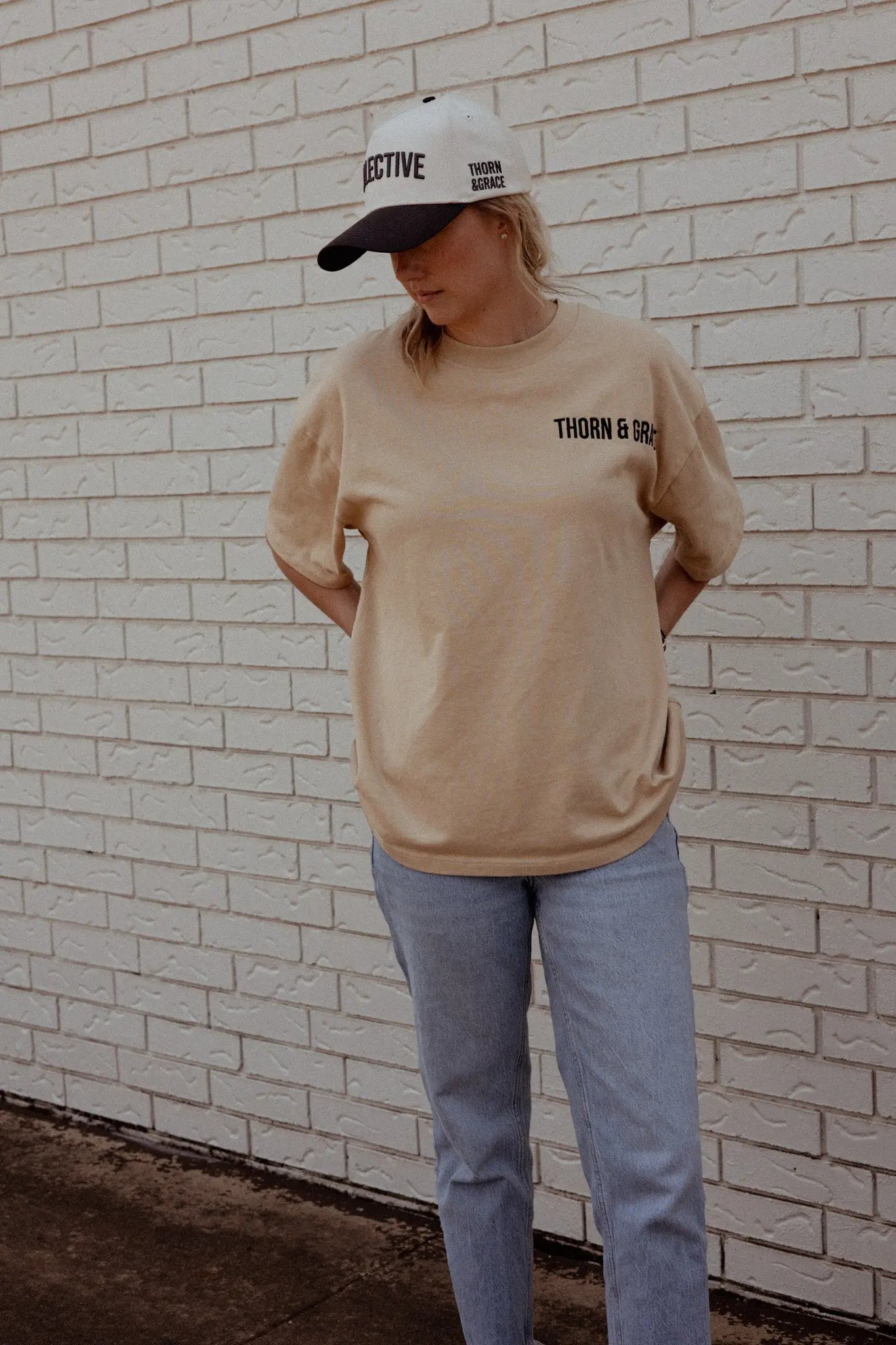 The Collective Hat- Structured 5 Panel Snapback - Thorn & Grace