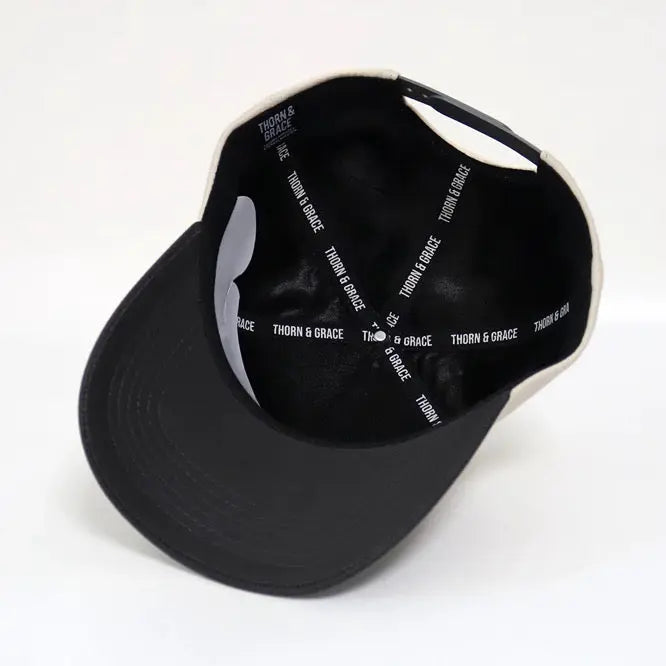 The Collective Hat- Structured 5 Panel Snapback - Thorn & Grace