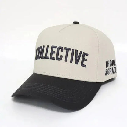 The Collective Hat- Structured 5 Panel Snapback - Thorn & Grace