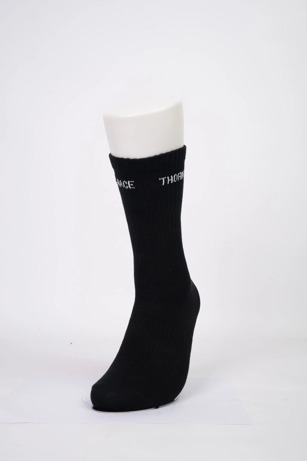The Redeemed Walk Sock — Black - Thorn & Grace