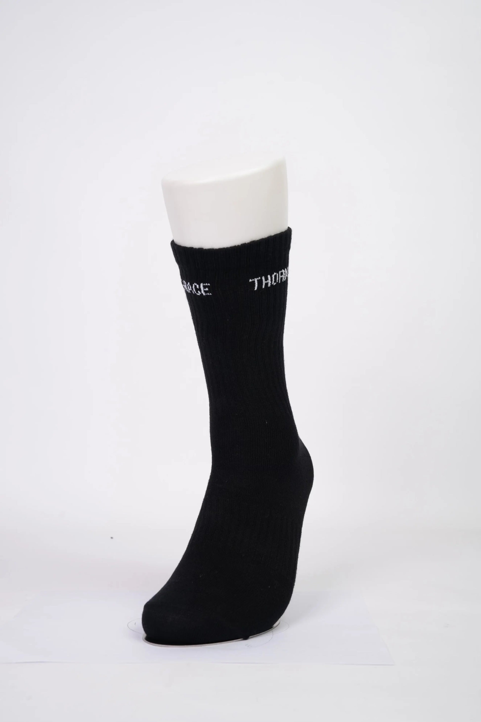 The Redeemed Walk Sock — Black - Thorn & Grace
