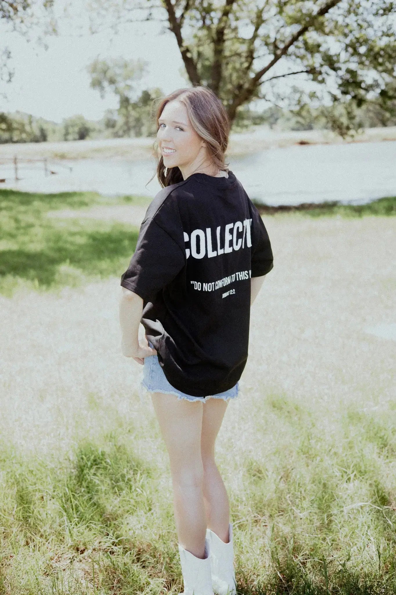 The Collective Shirt – Oversized Fit Tee Thorn & Grace